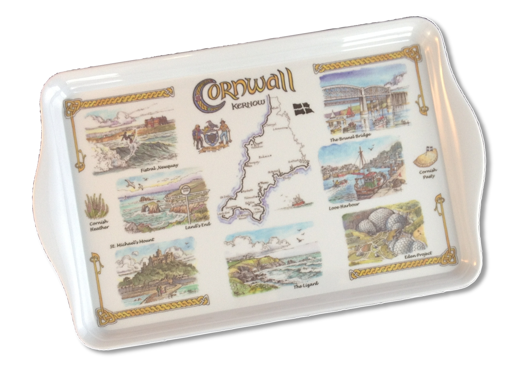 Cornwall Scenes Melamine Scatter Tray