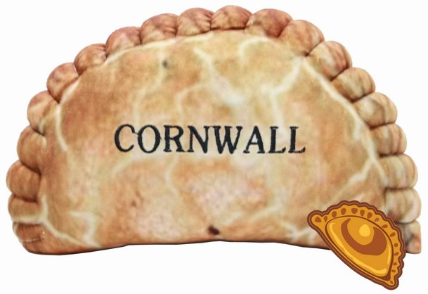 28cm Cornwall Plush Pasty