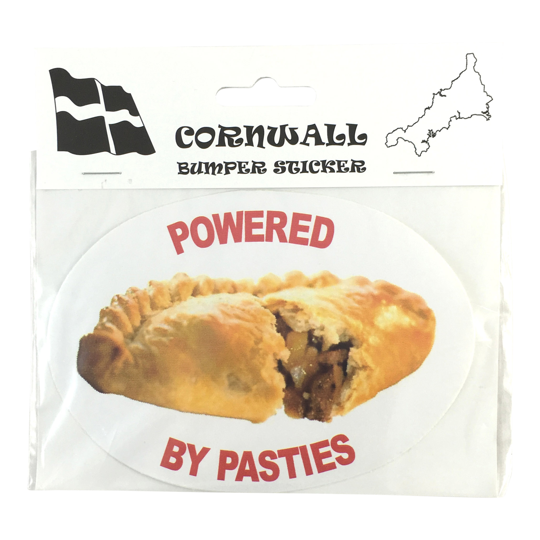 Powered By Pasties Bumper Sticker