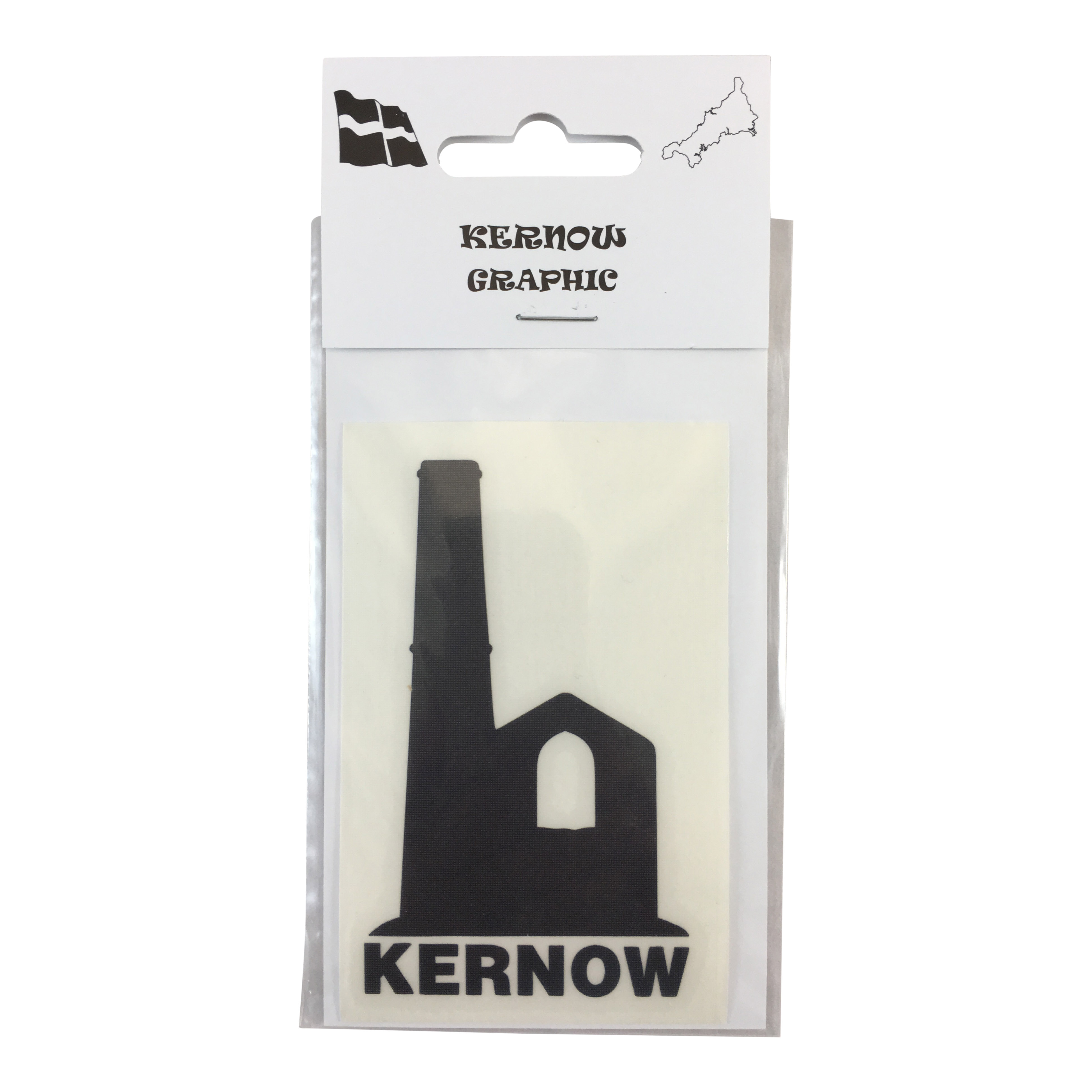 Kernow tin mine sticker