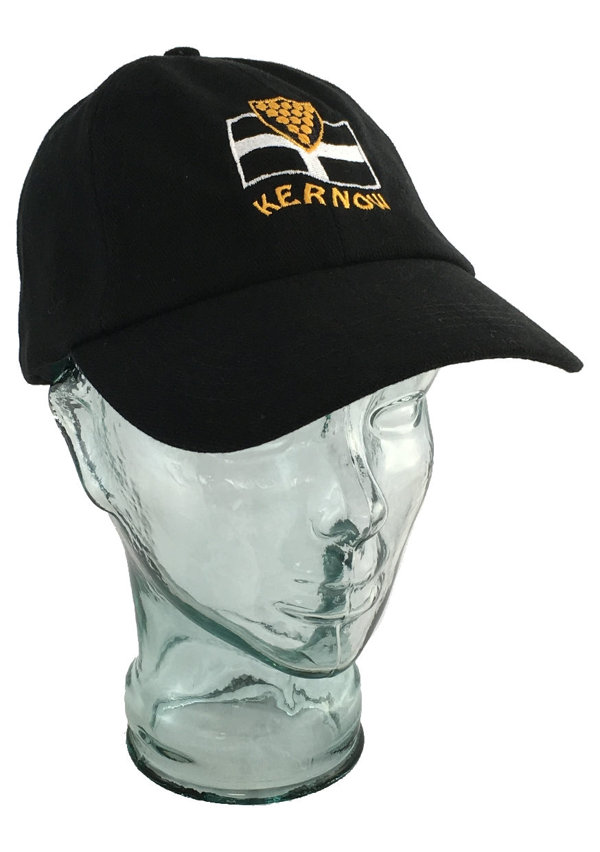 Kernow Flag & Shield Embroidered Baseball Cap