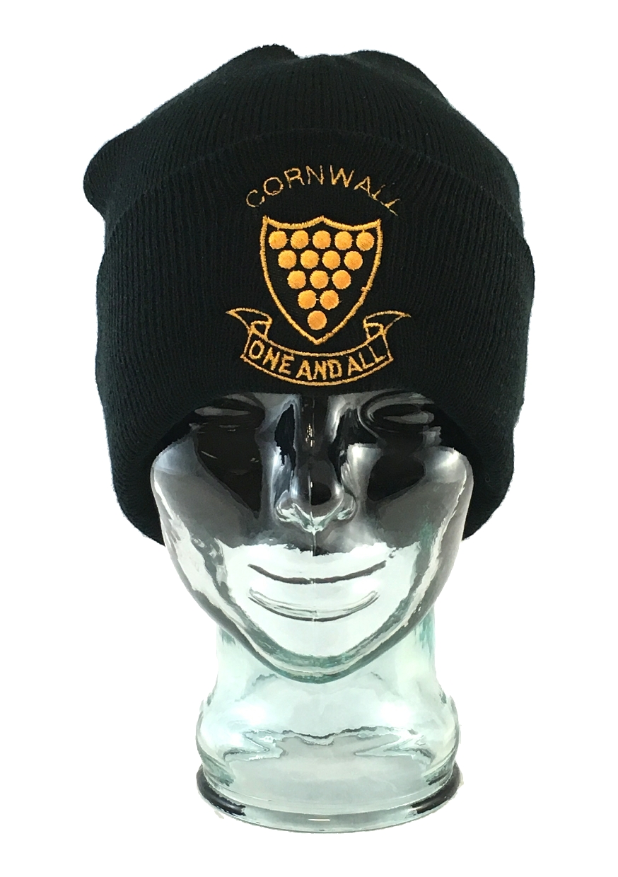 One & All Embroidered Beanie Hat