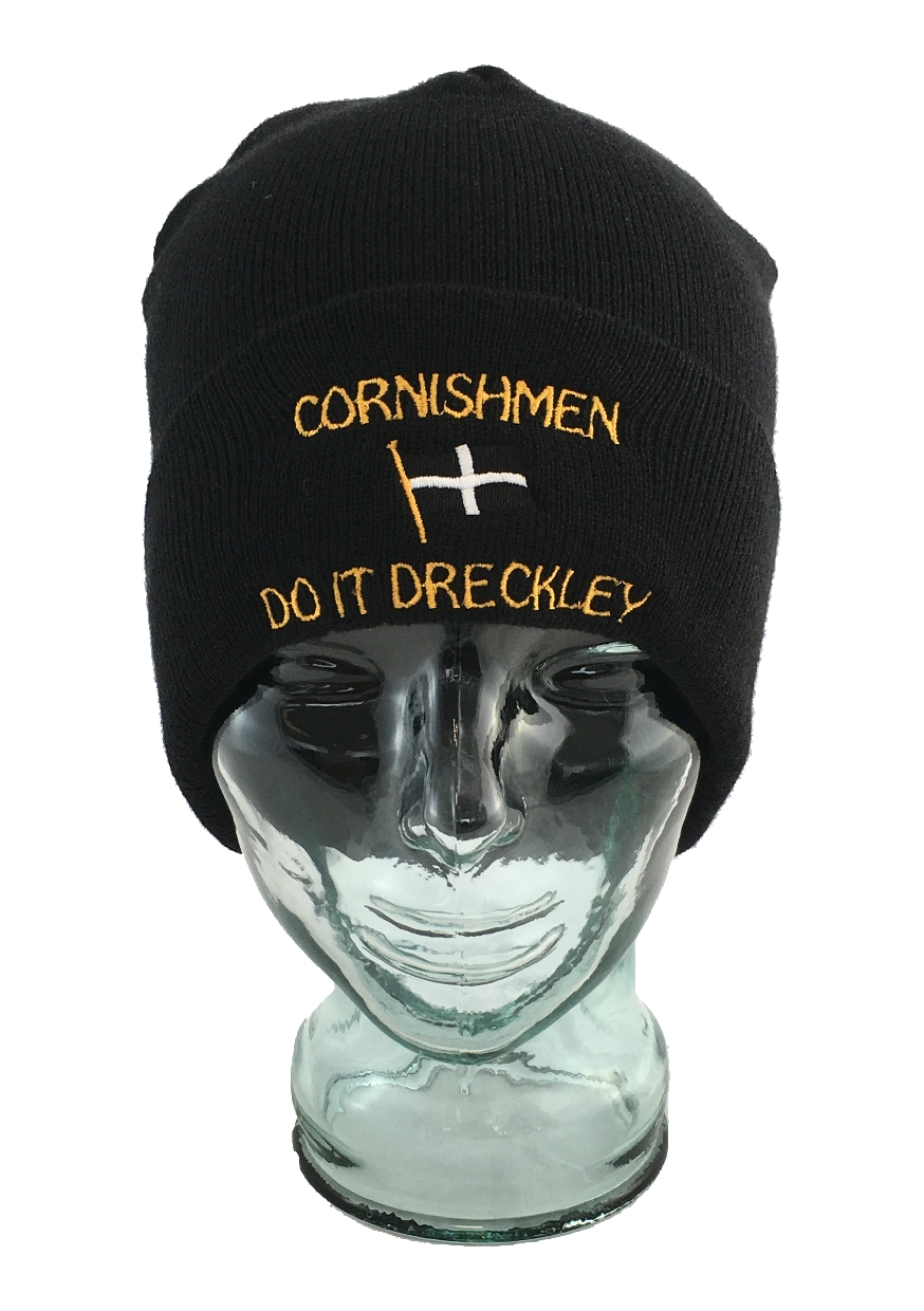 Dreckly Embroidered Beanie Hat