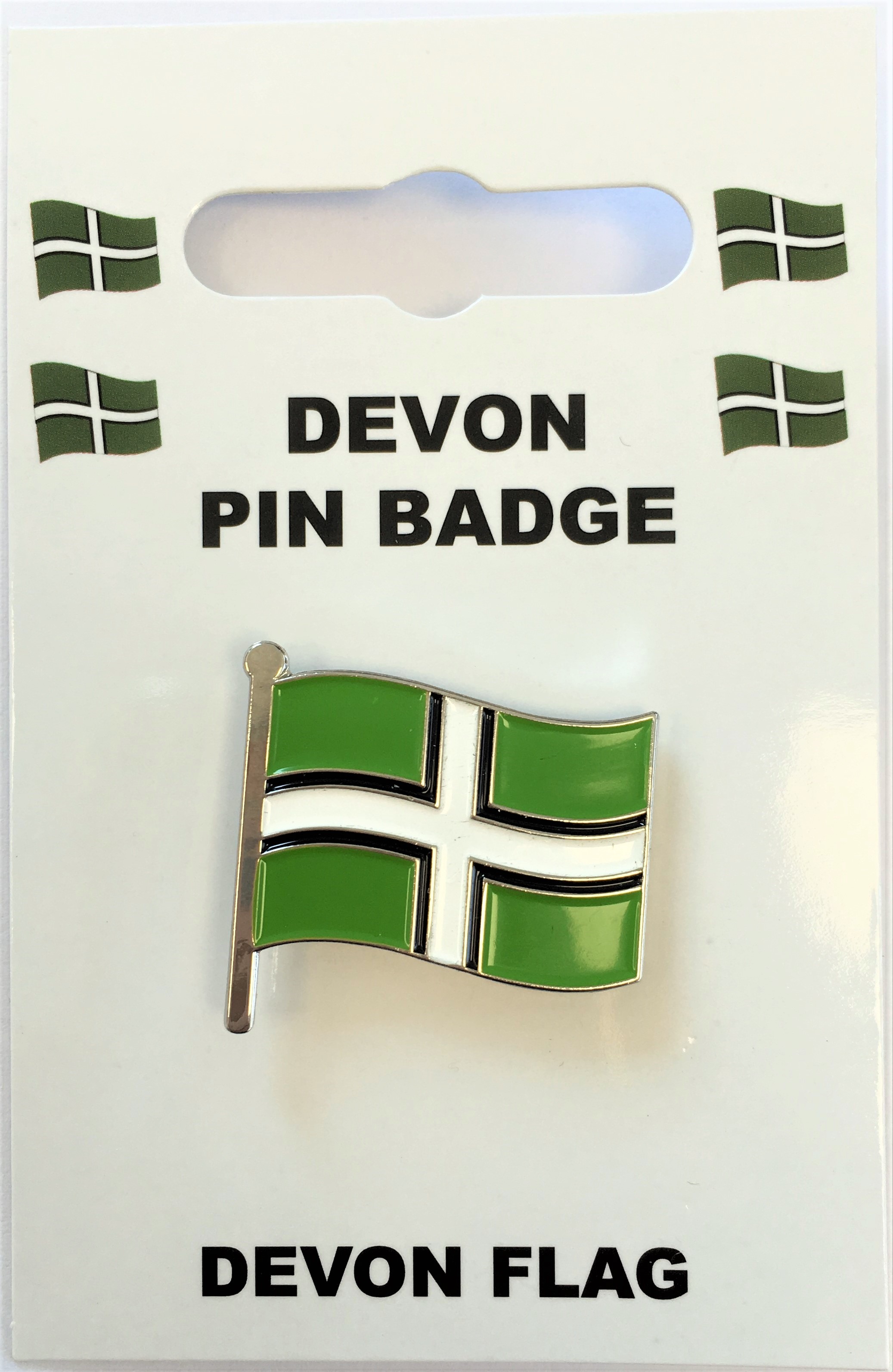 Devon Flag Pin Badge