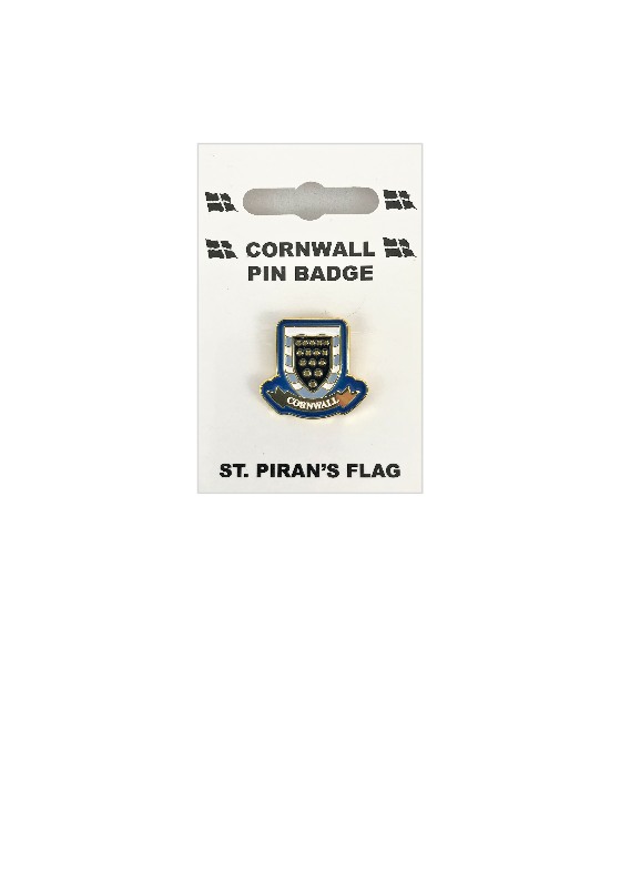 Cornwall Crest Pin Badge