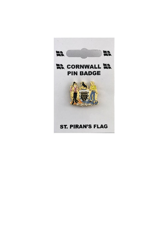 Cornwall Coat of Arms Pin Badge