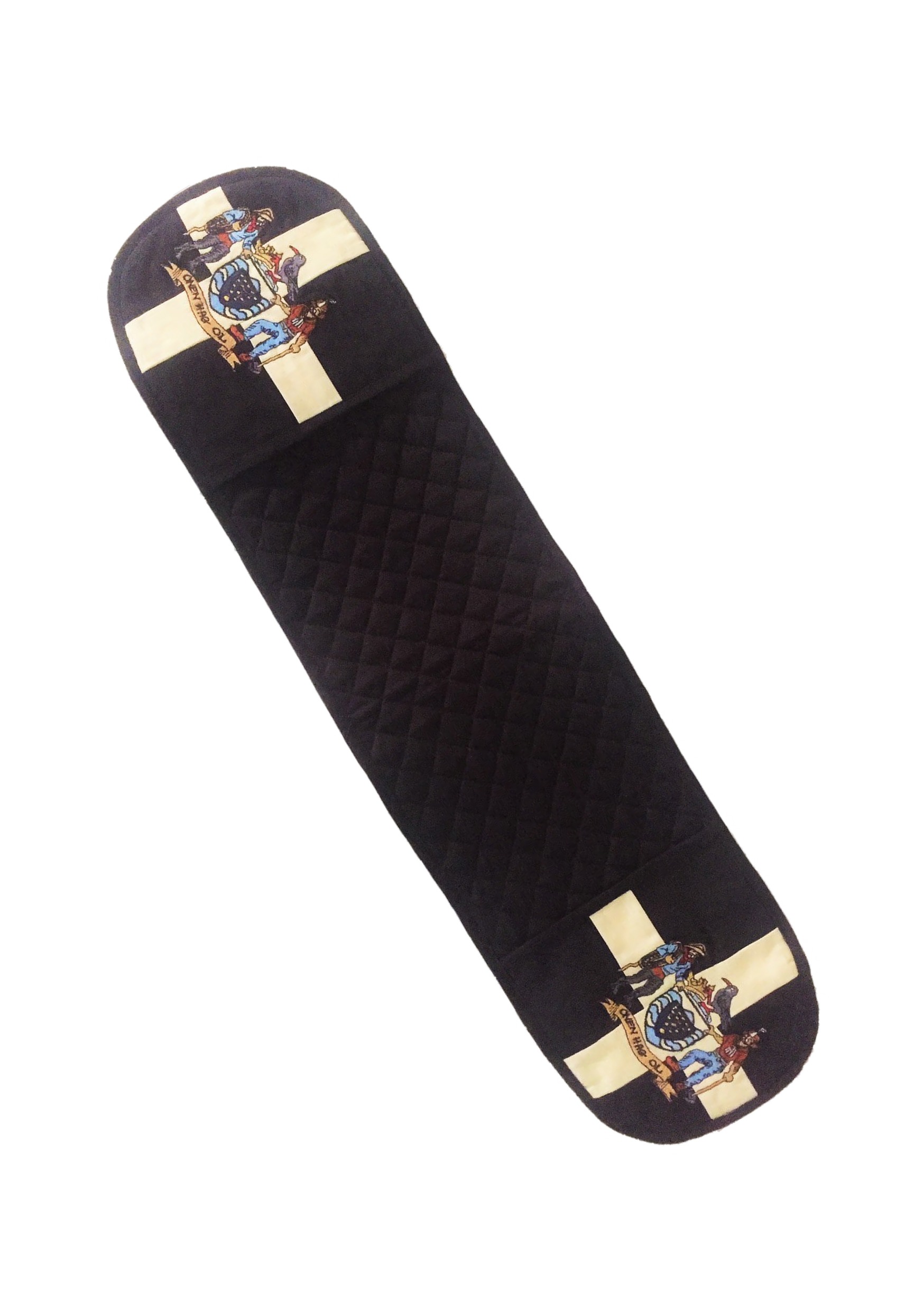 Cornwall Flag and Crest Embroidered Double Oven Glove