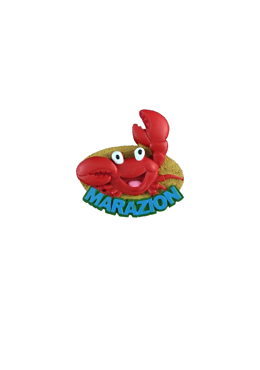 Resin Magnet Marazion Crab