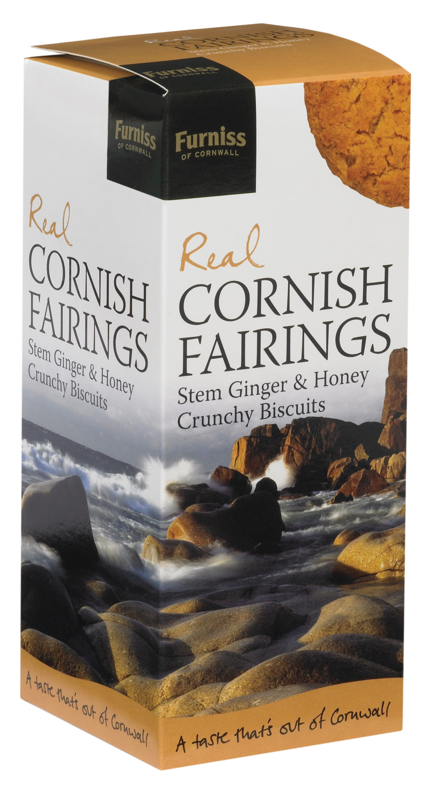 Furniss 200g Stem Ginger and Honey Cornish Fairings