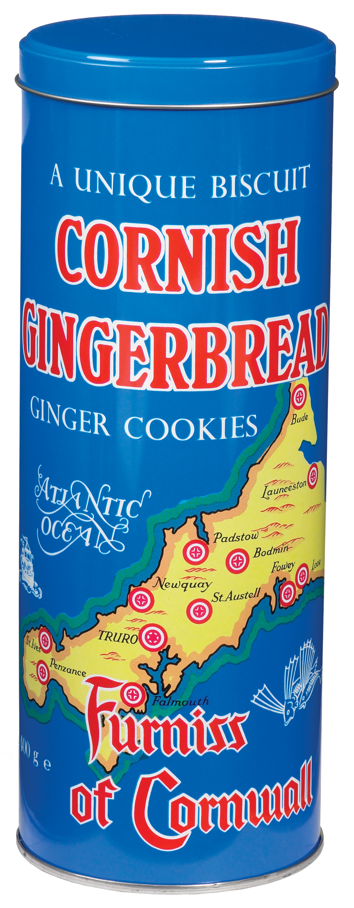 Furniss 400g Retro Tin Cornish Gingerbread