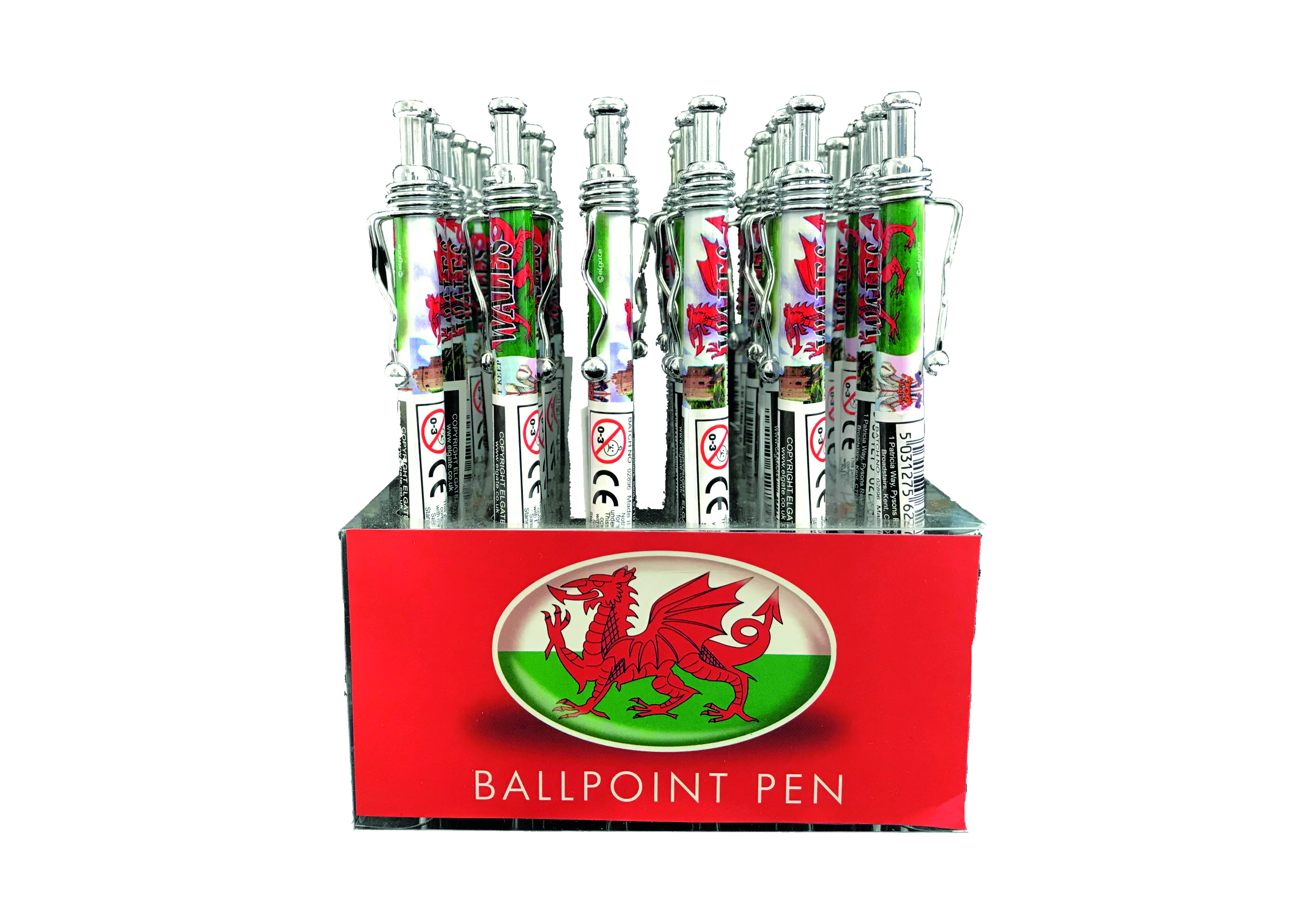 Wales Icons Pen in display box