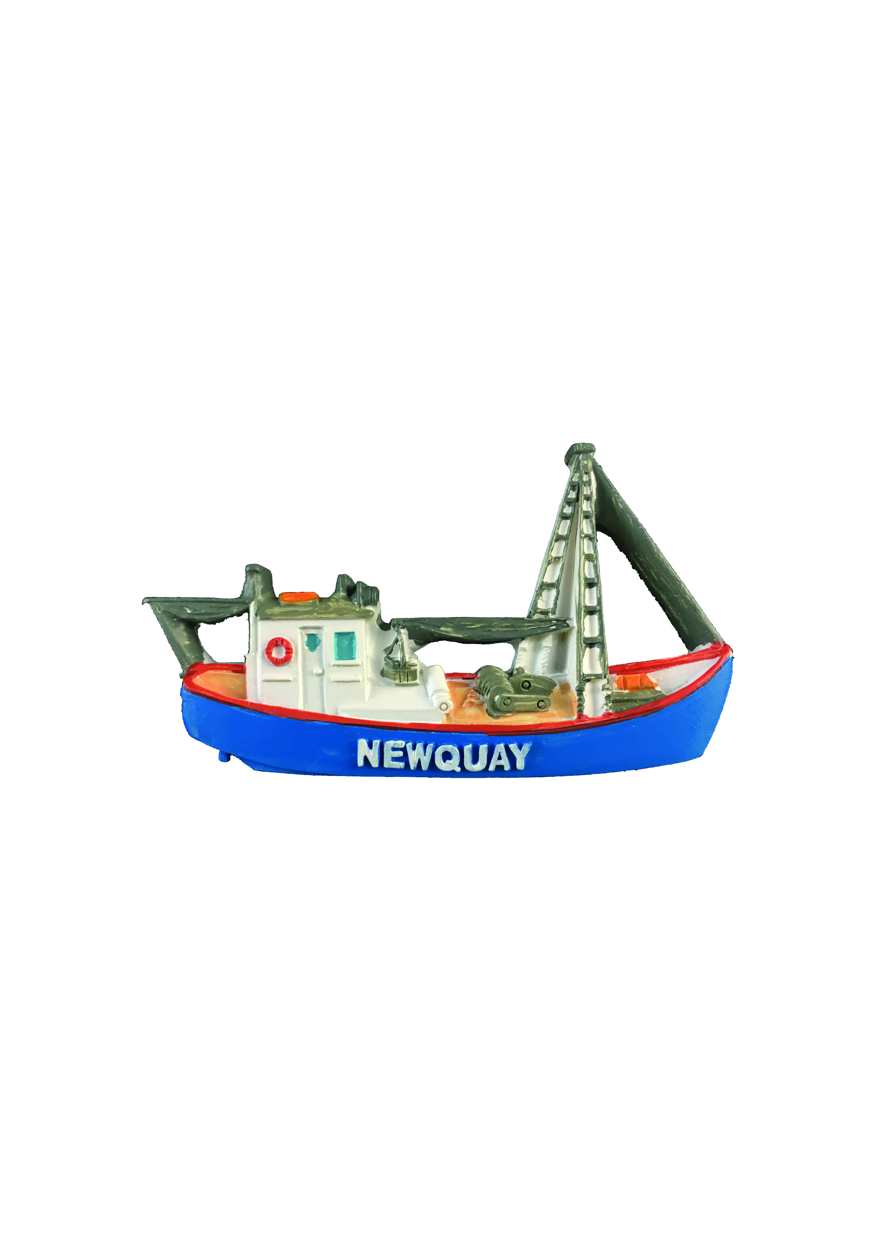 Resin Magnet Newquay Trawler