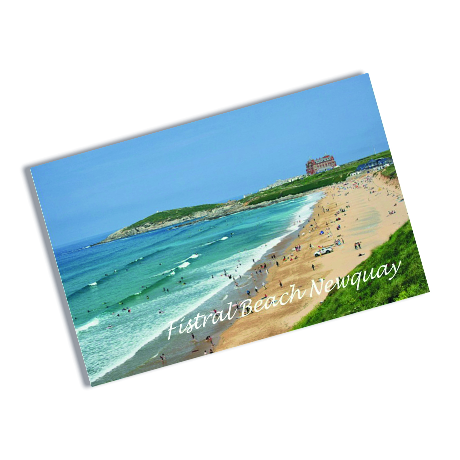 Tin Plate Magnet Fistral Beach Newquay
