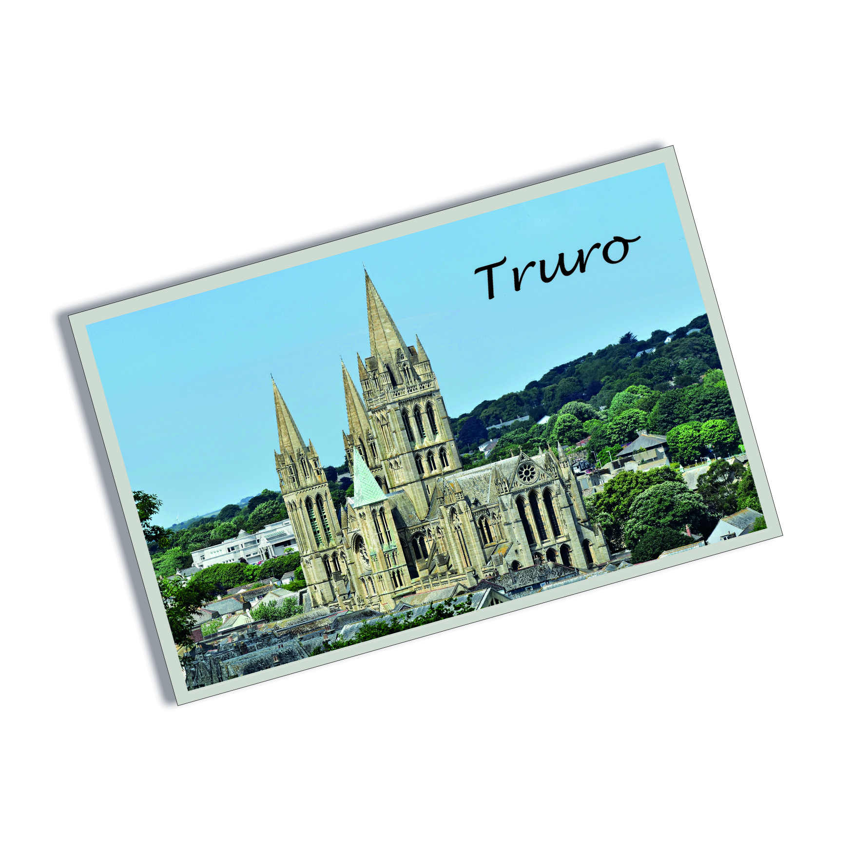 Tin Plate Magnet Truro Cathedral