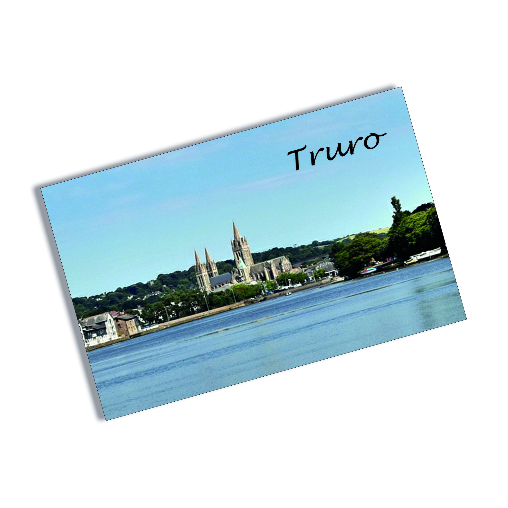 Tin Plate Magnet Truro River