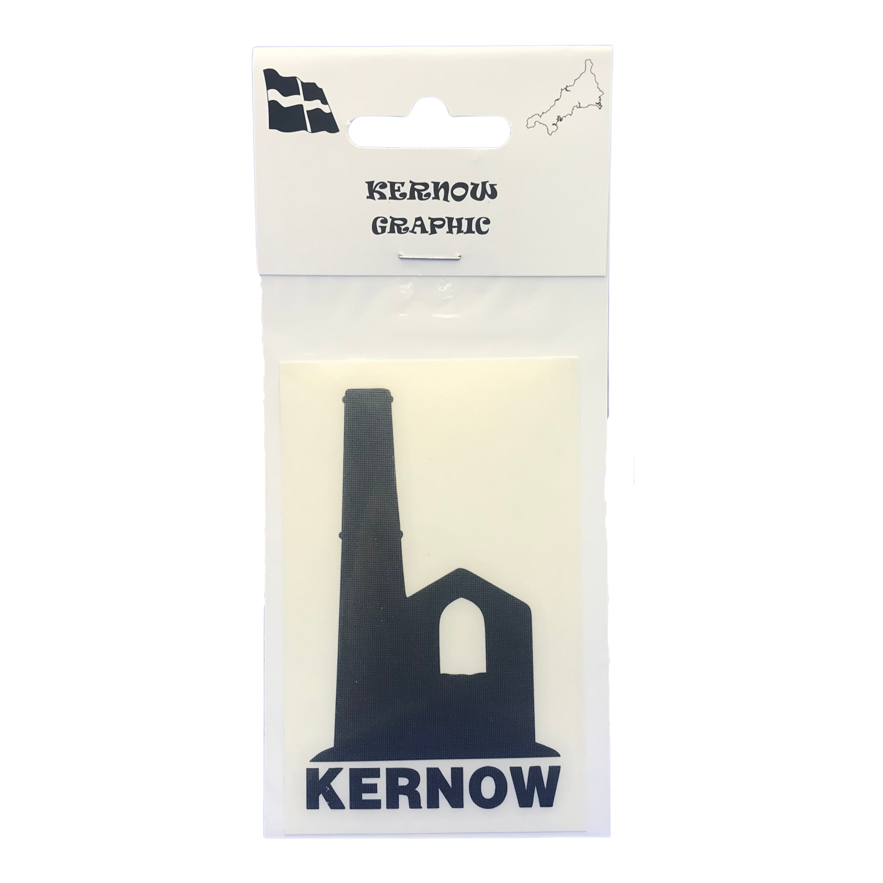 Kernow tin mine sticker