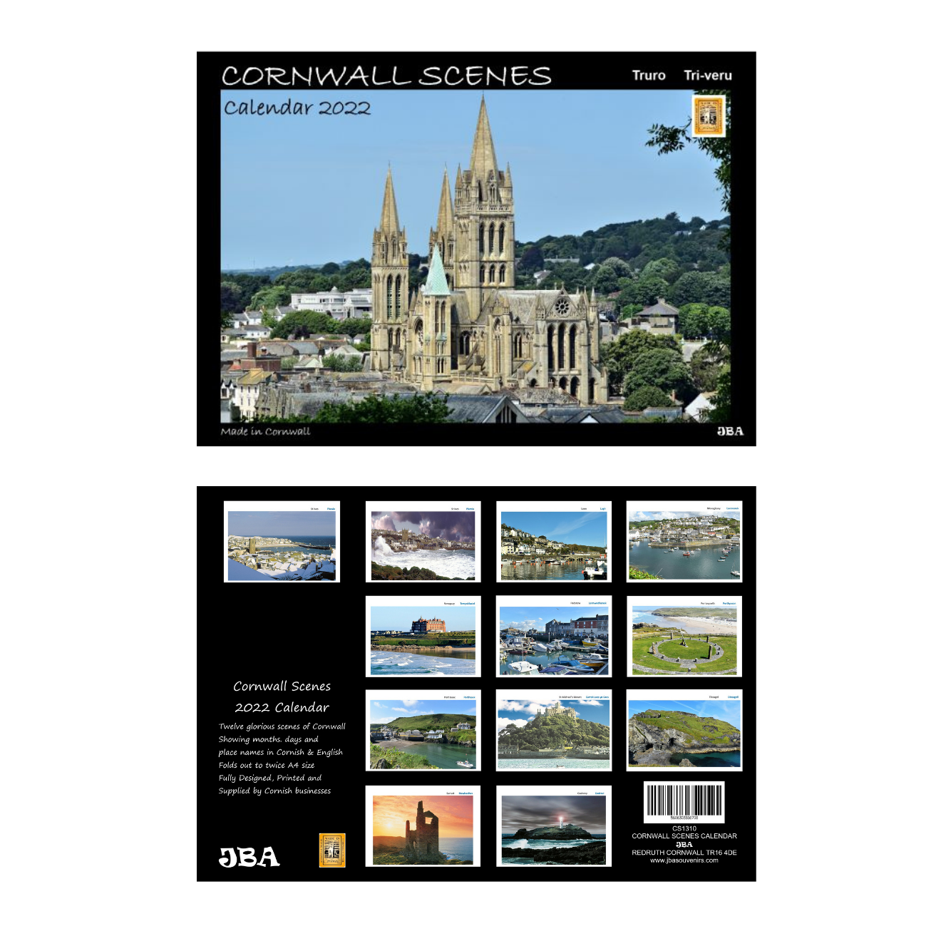 Cornwall 2022 Calendar